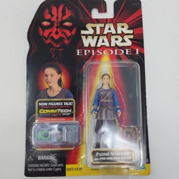 Star Wars Episode 1 Padme Naberrie Pod Race View Screen CommTech 1998 - Picture 3 of 7